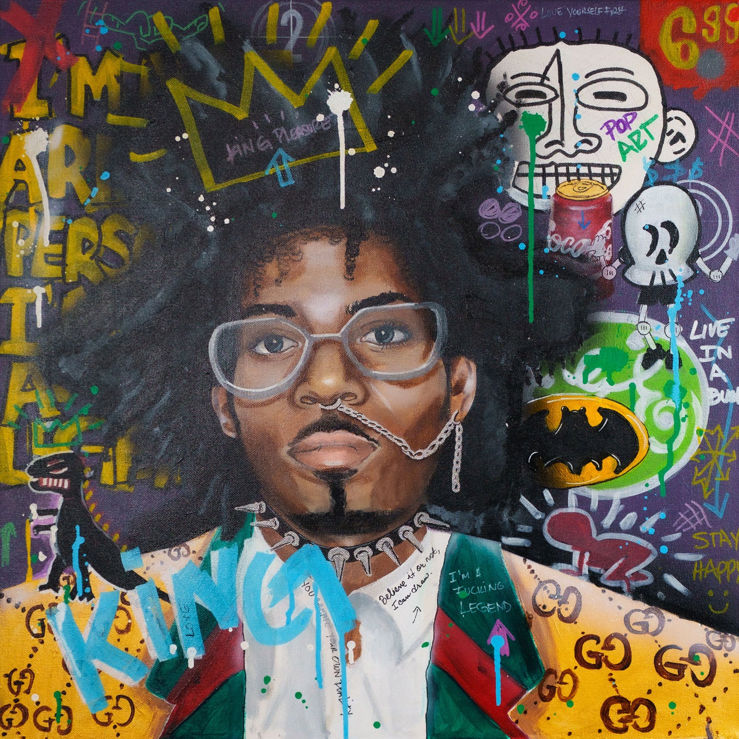 Basquiat: King's Drip