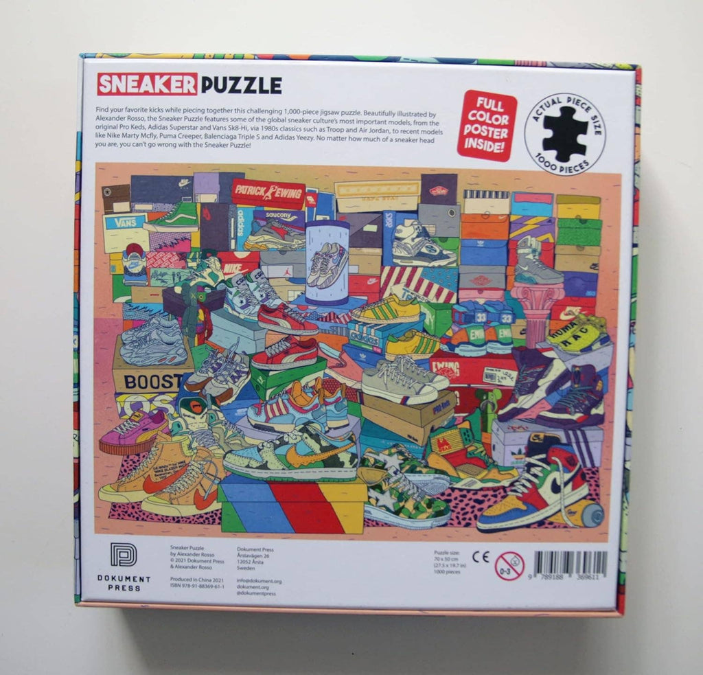 Sneaker Puzzle - 1000 Piece Puzzle
