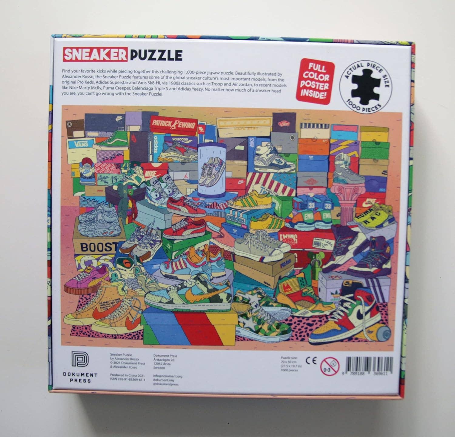 Sneaker Puzzle - 1000 Piece Puzzle
