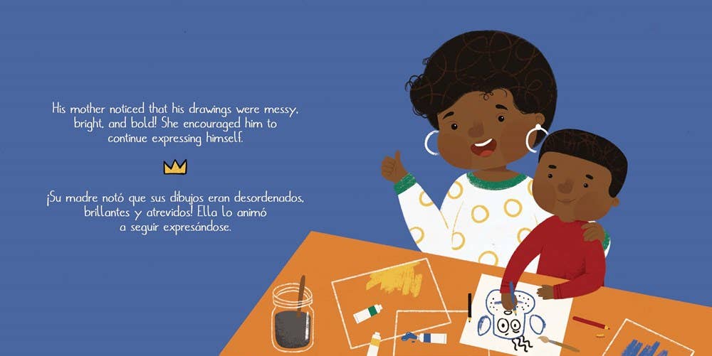 Life of / La vida de Basquiat A Lil' Libros Bilingual Book