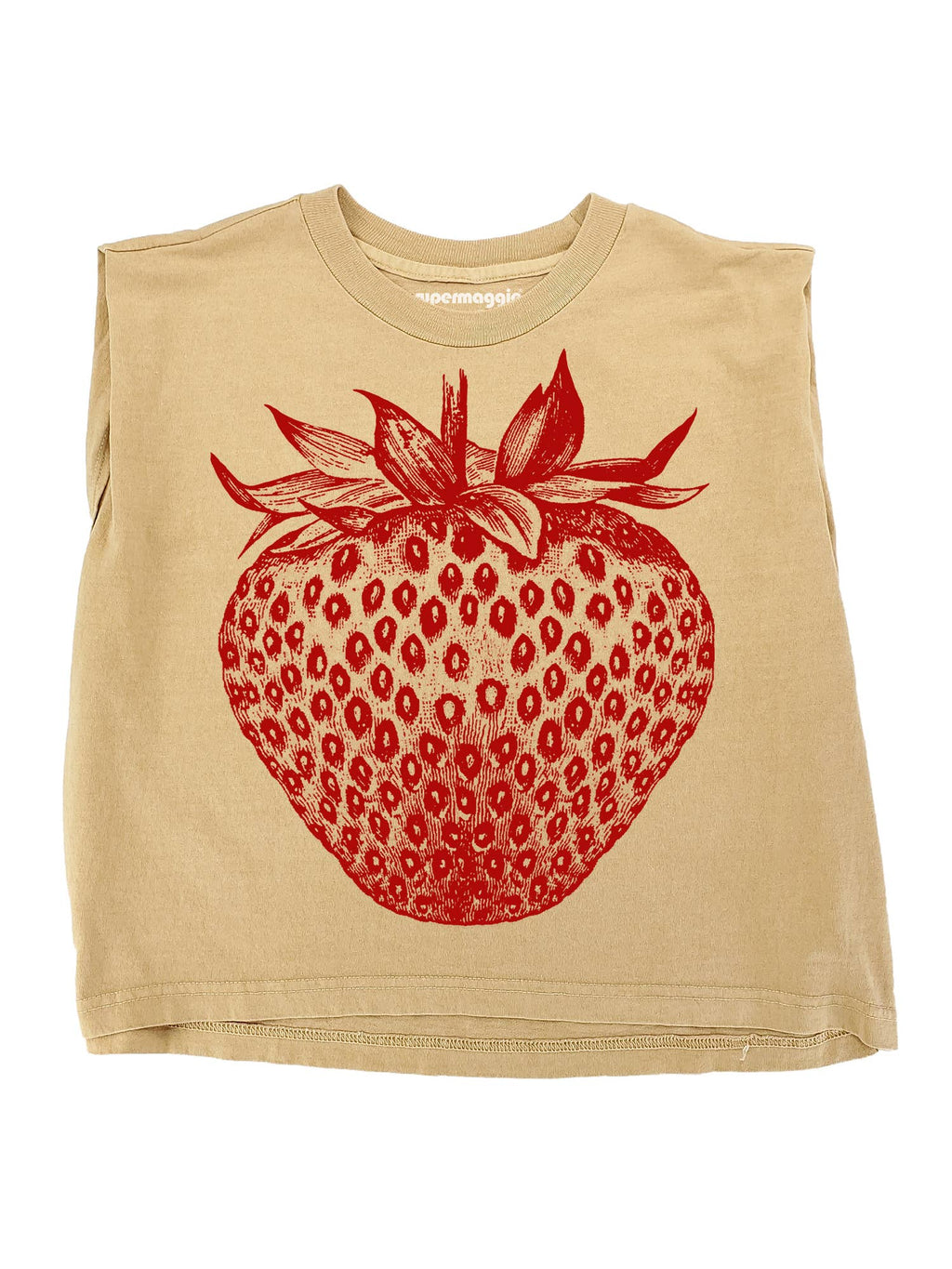 Strawberry Maisie Heavyweight Muscle Tee