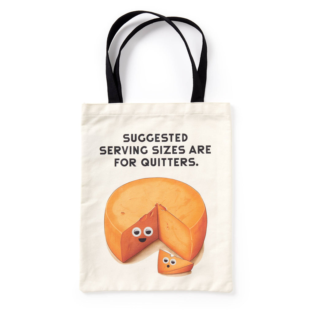 Brass Monkey Googly Food Canvas Tote