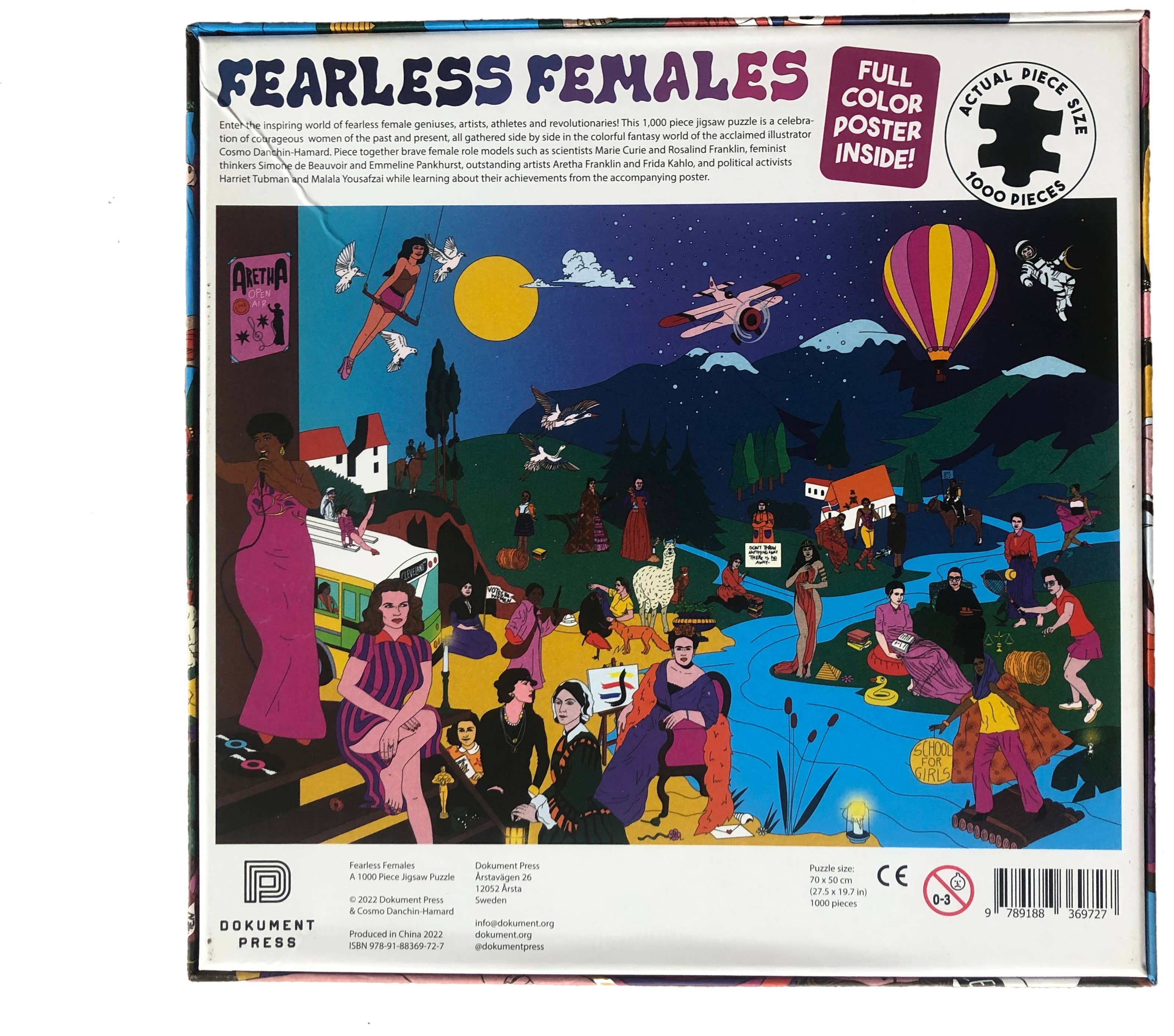 Fearless Females: A 1000 Piece Jigsaw Puzzle