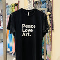 Peace Love Art T-Shirt