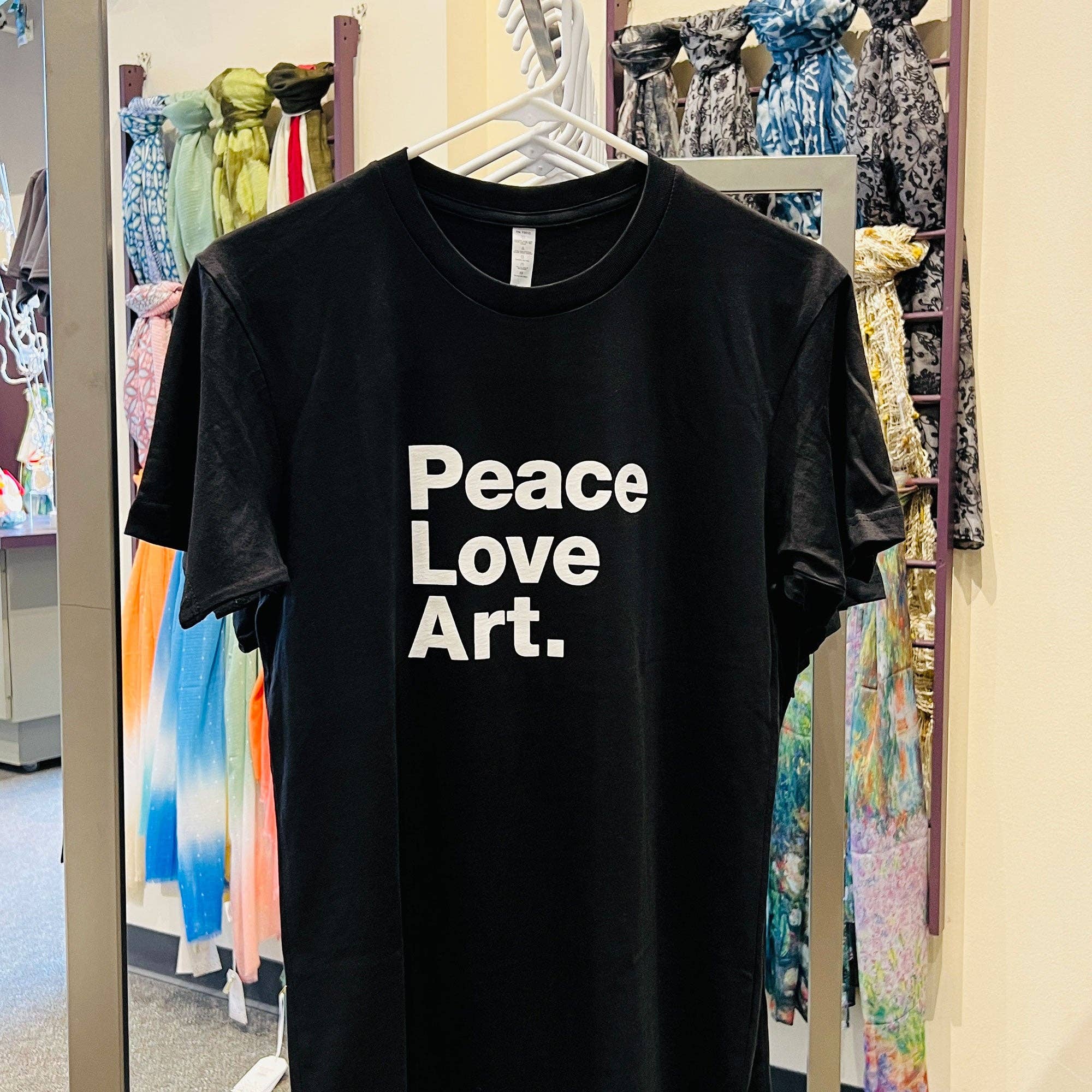 Peace Love Art T-Shirt