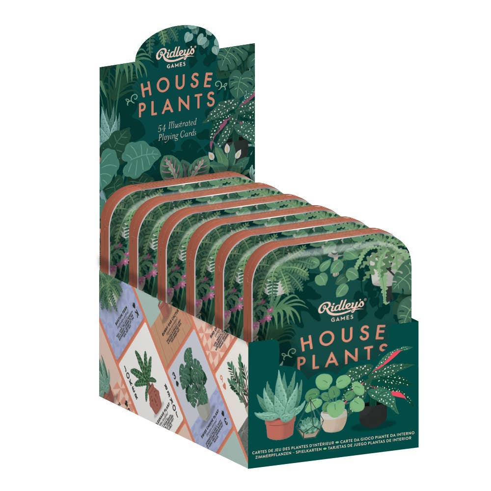 Houseplants Playing Cards CDU of 6