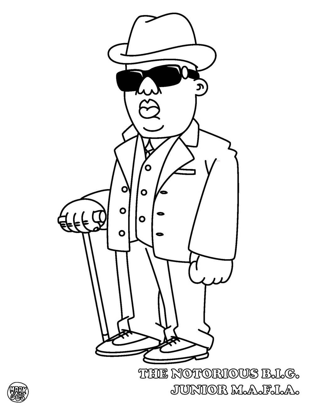 Hip Hop Coloring Book: East Coast Edition