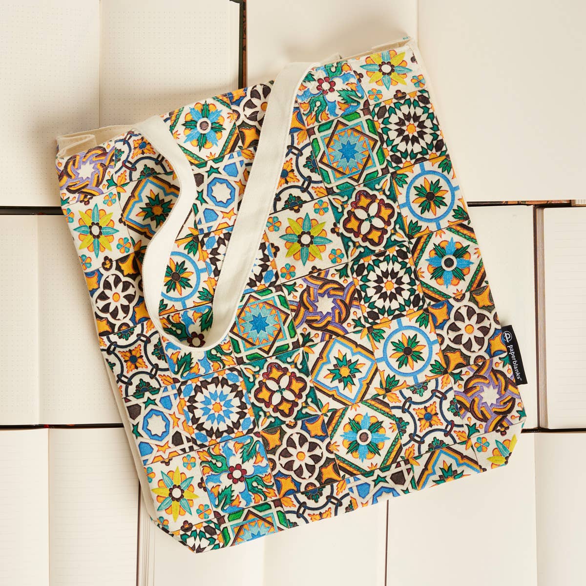 Paperblanks Porto Portuguese Tiles Canvas Bag
