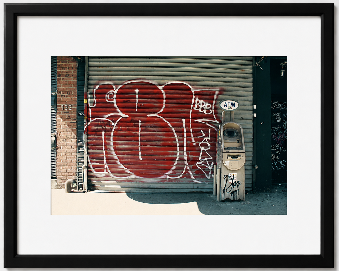 Tap Mac framed print