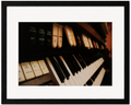 Keys framed print