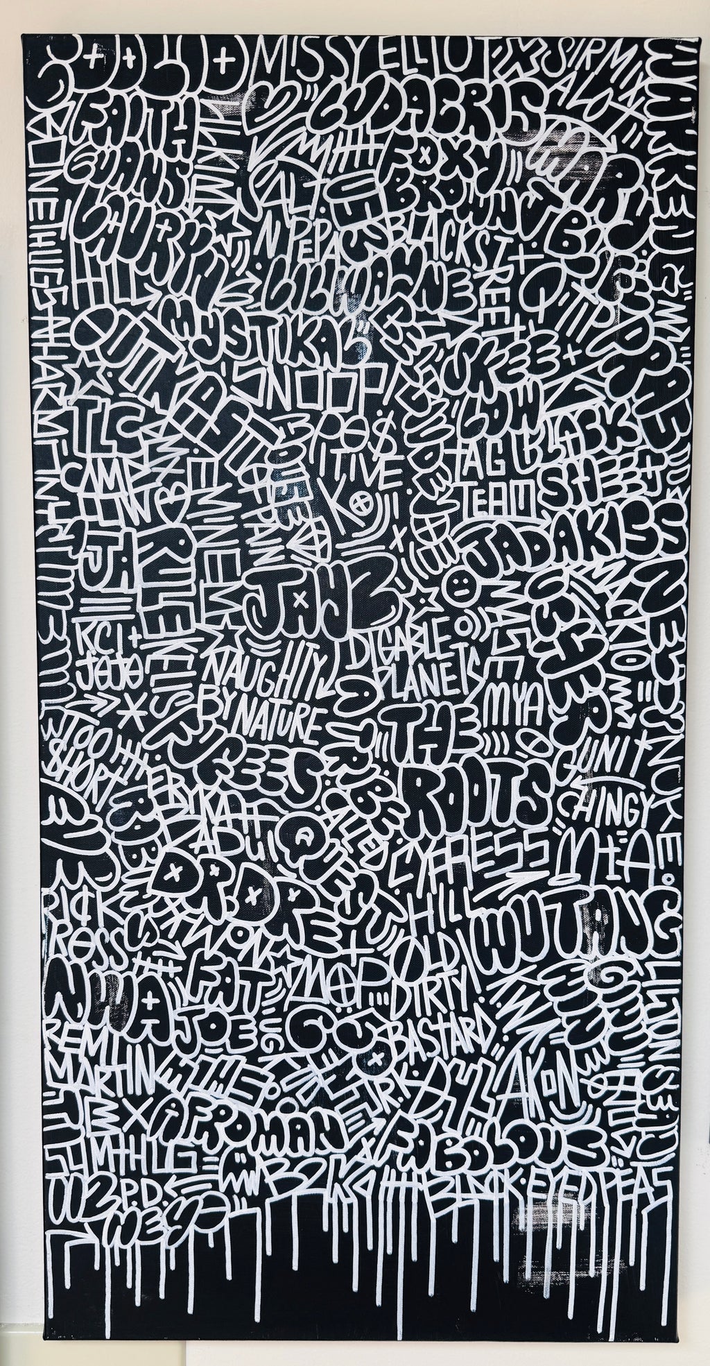 History of Hip Hop (triptych)