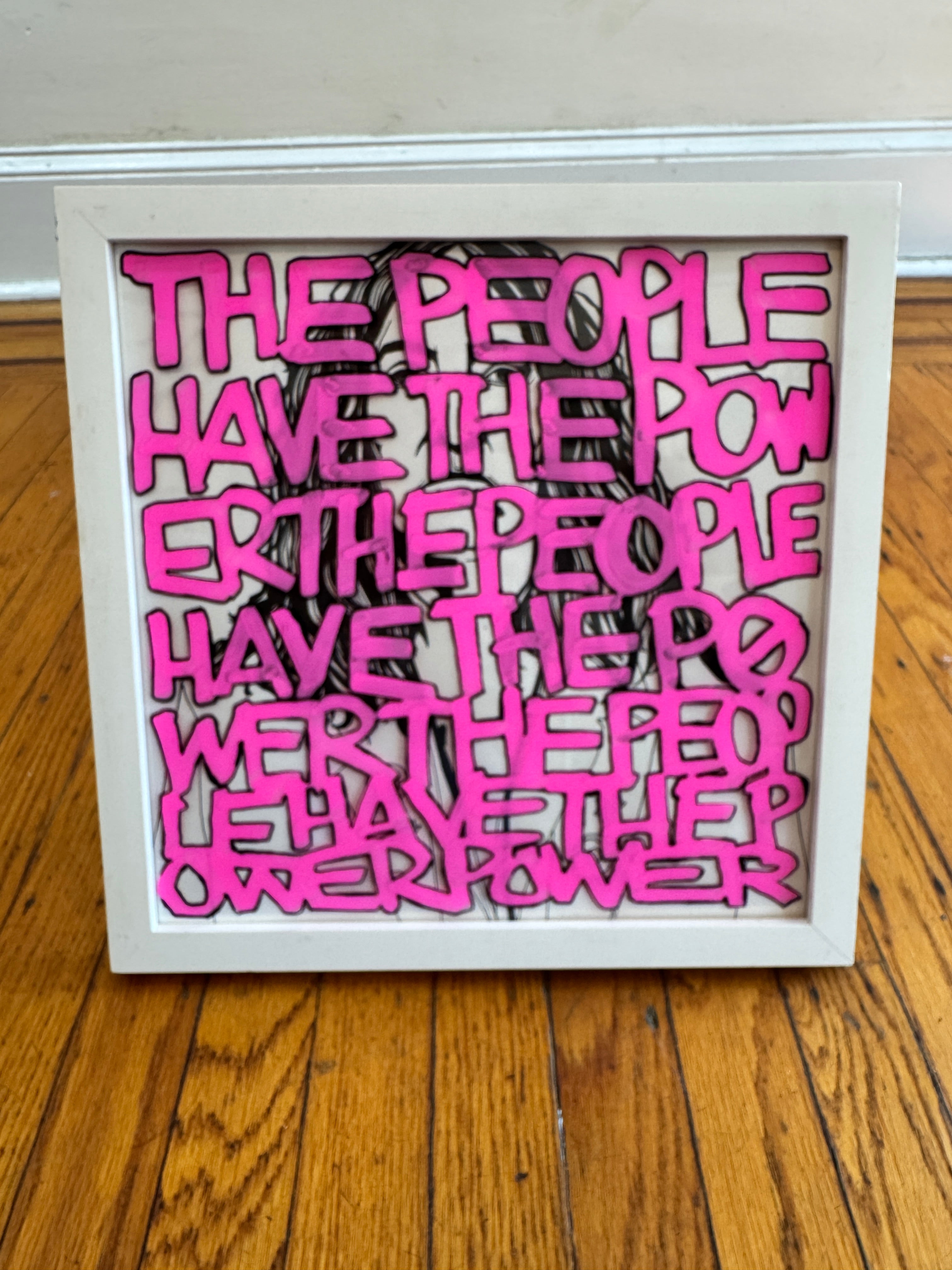 PEOPLE HAVE THE POWER (Patti Smith)