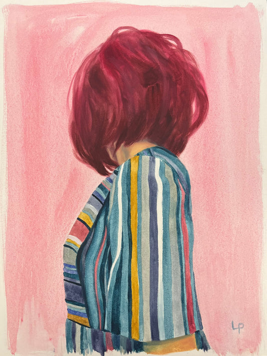 Self-portrait (Stripes)