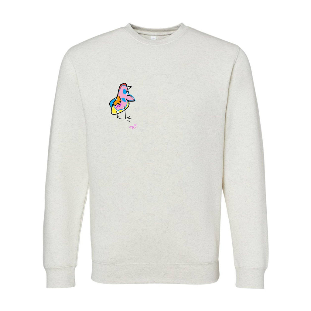 Fall Sweater  - Graphic 
print - Fall Sweatshirt - Bird Art