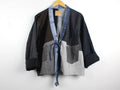 Upcycled Patchwork Denim Jacket