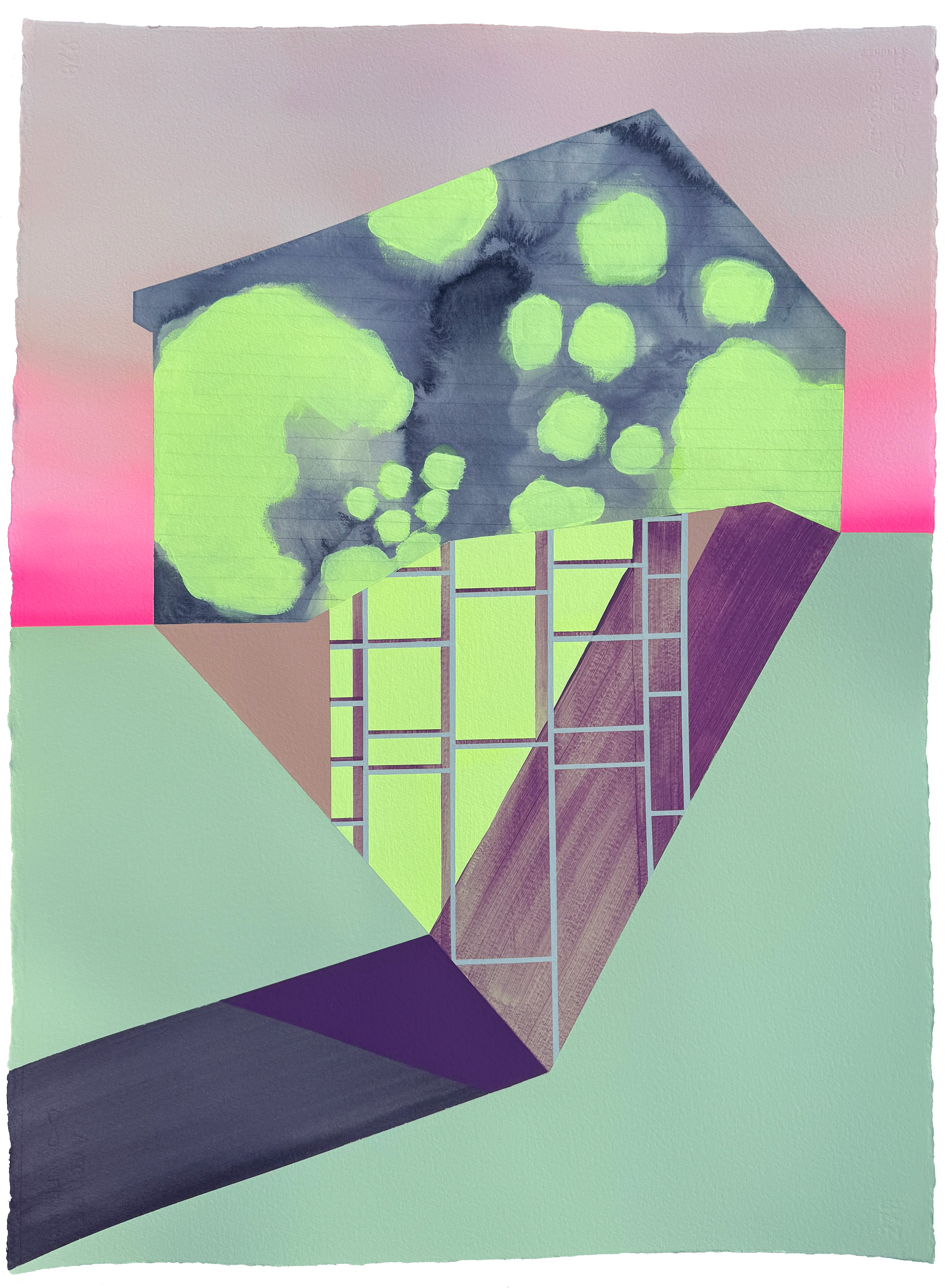 Dappled Light and an A-Frame Entrance