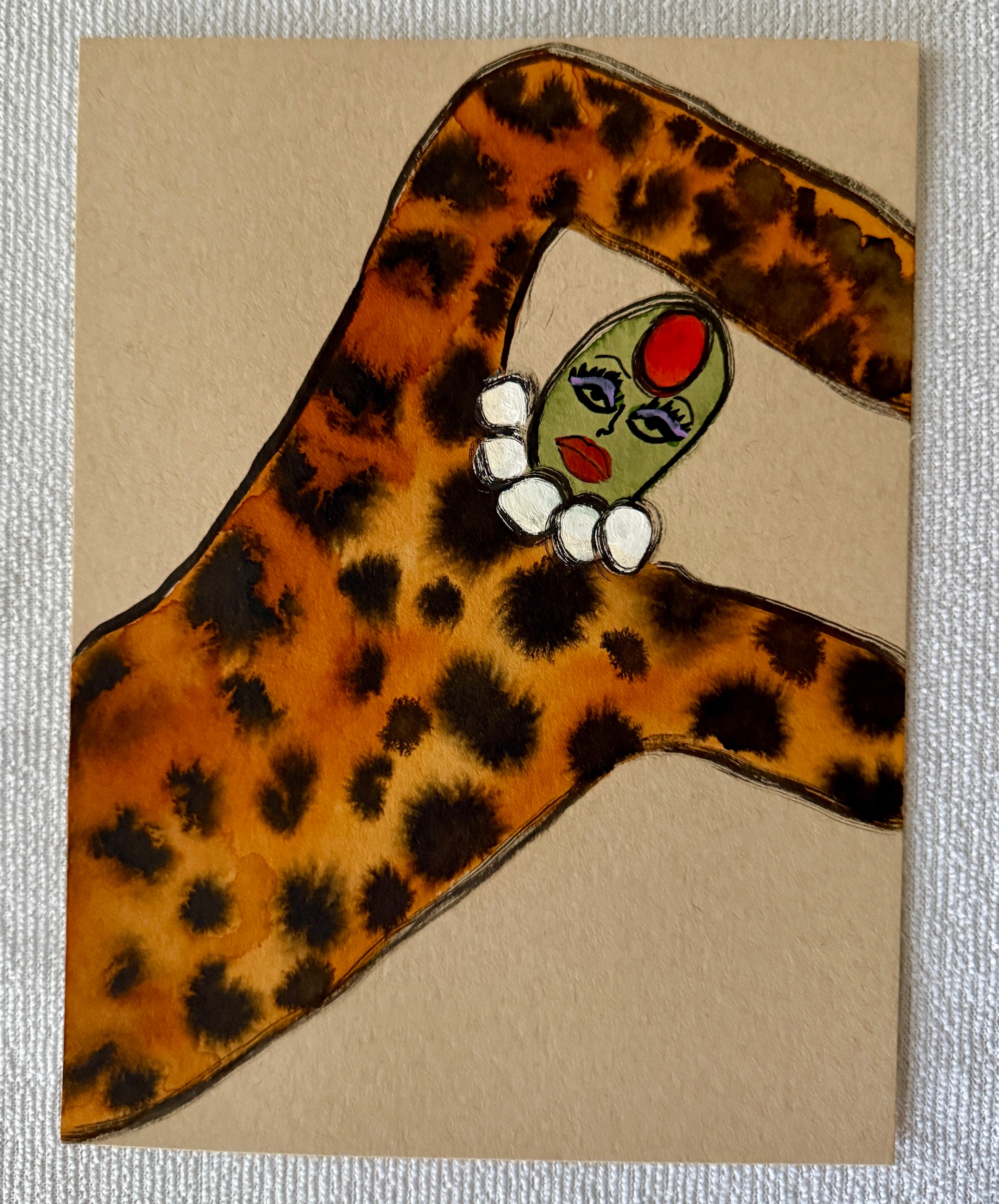 Moody Olive Creature 1