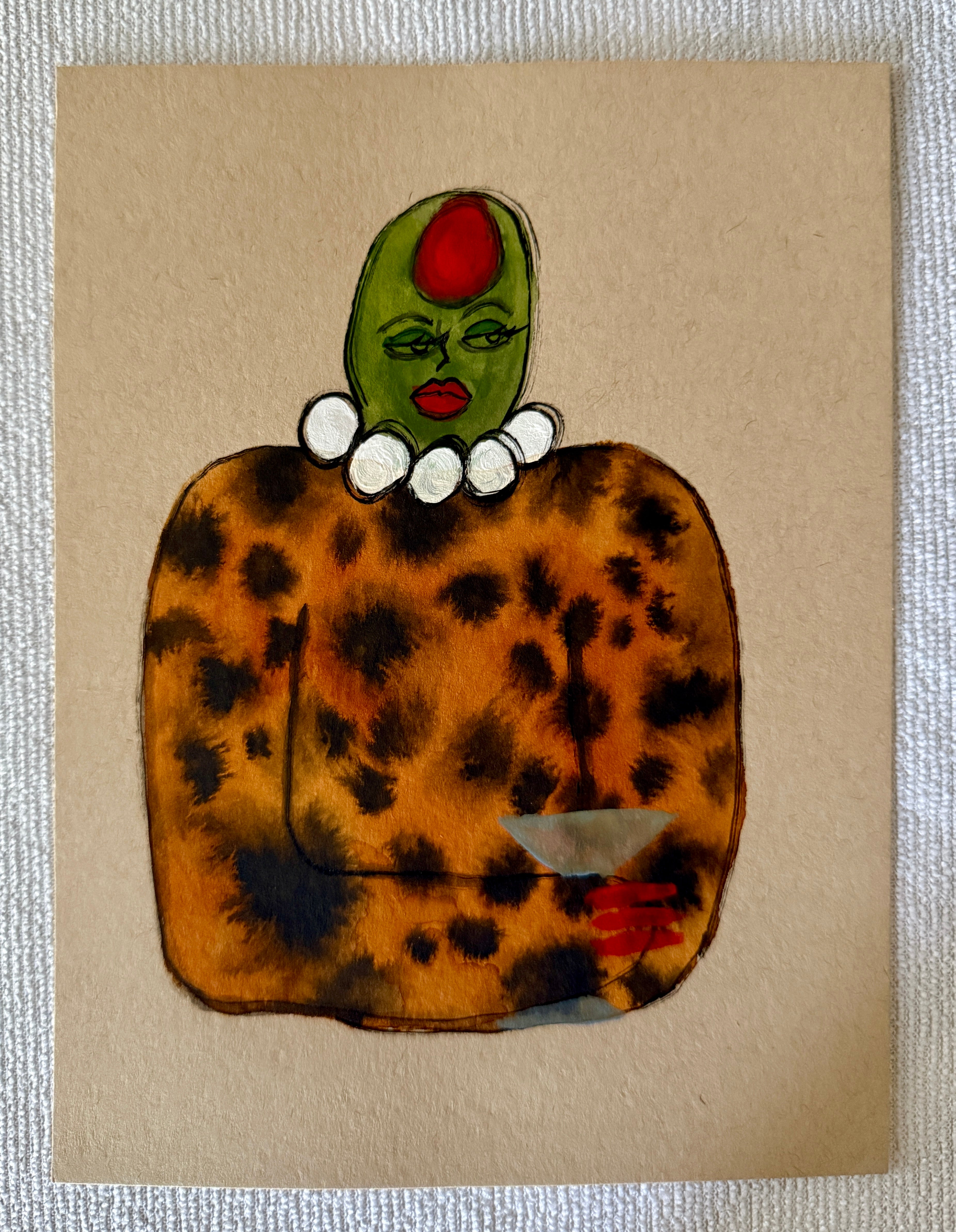 Moody Olive Creature 2