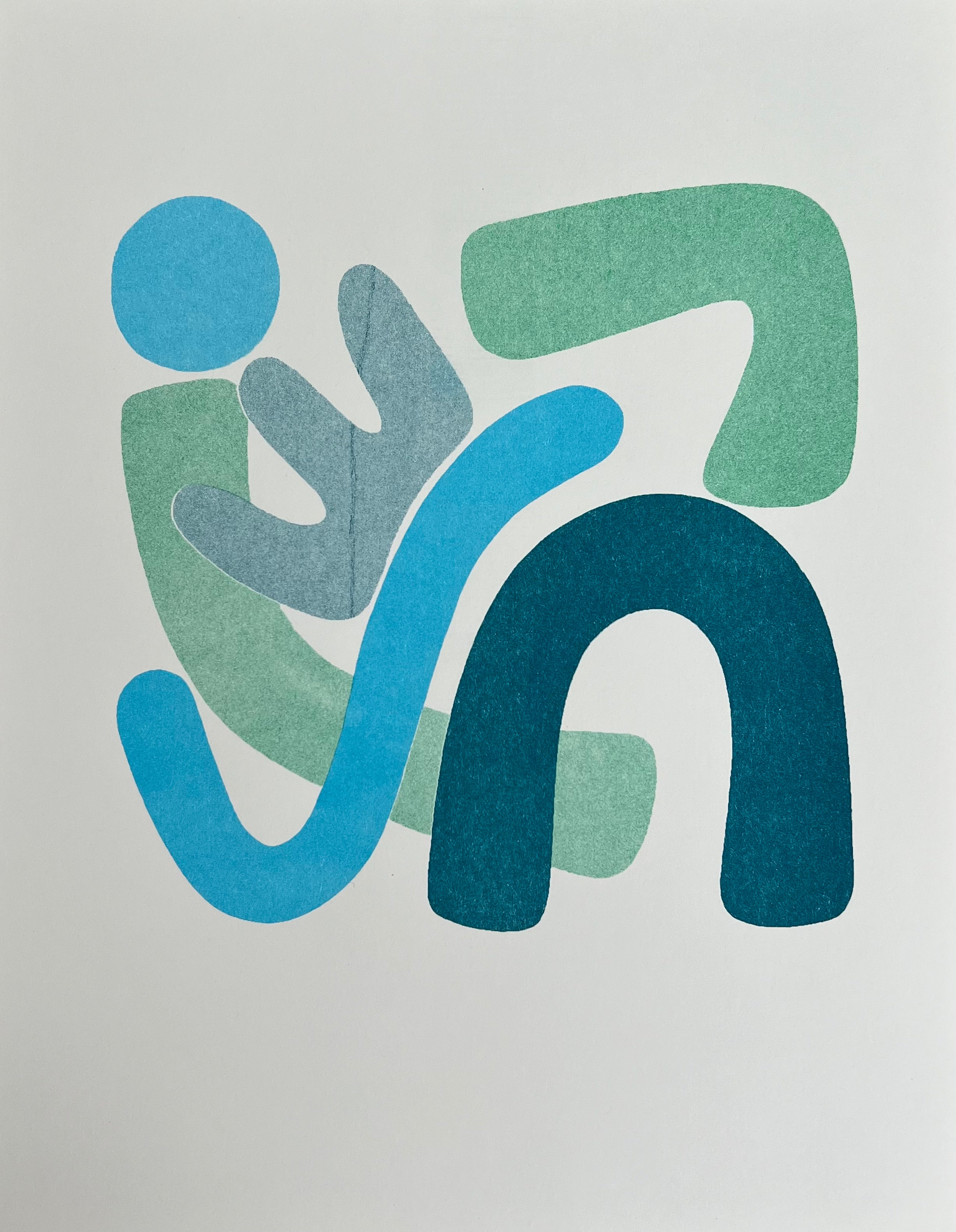 Untitled (Blue & Green)